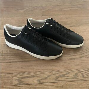 Black and White Cole Haan GrandPro Sneakers